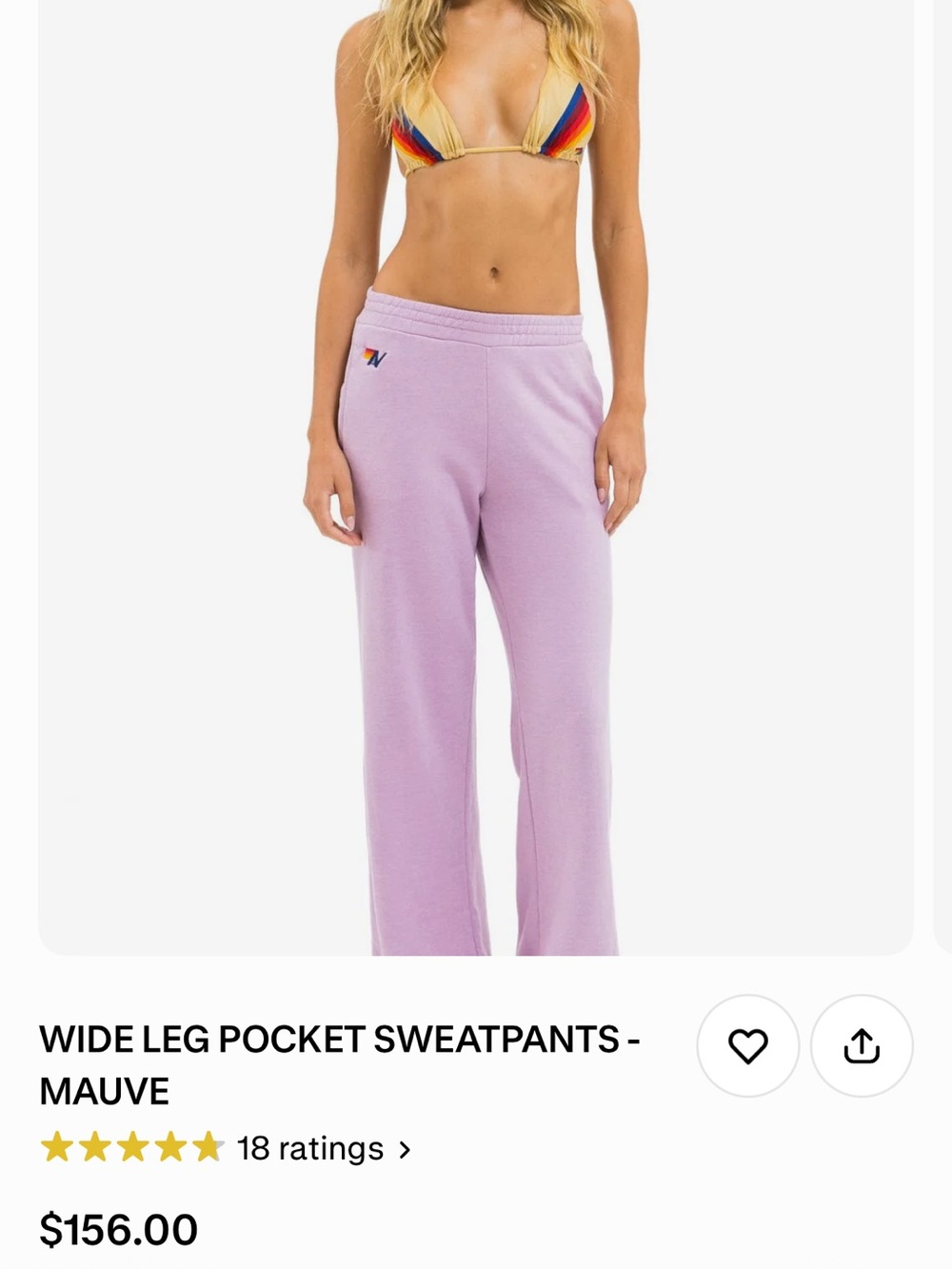 Aviator Nation Wide Leg Pants and Zip Hoodie Set - Picture 2 of 7